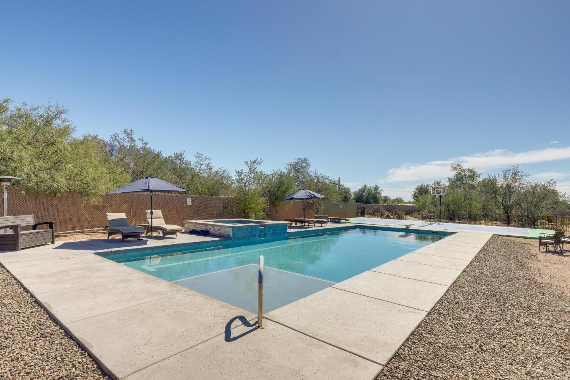 Oro Valley Retreat With Pool, Spa And Rooftop Views! Exterior foto